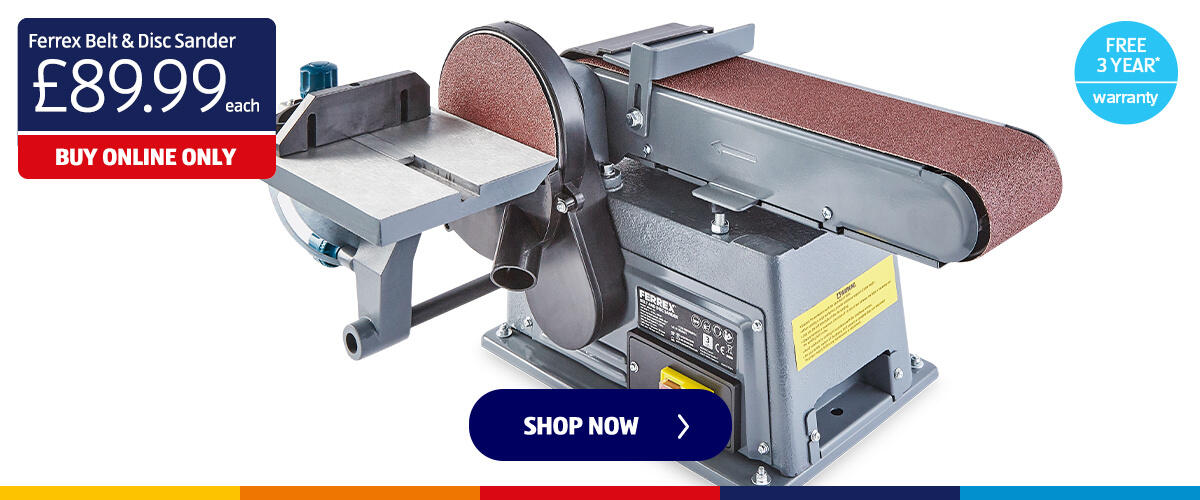 Ferrex Belt & Disc Sander